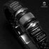Lederarmband Herren Paare Unisex Magnetverschluss edelstahl Angebot Uniqal